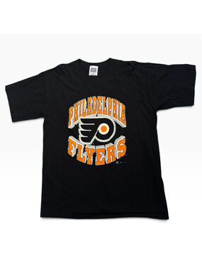 Vintage 90s Sport Attack Philadelphia Flyers Single Stitch T-Shirt Size XXL